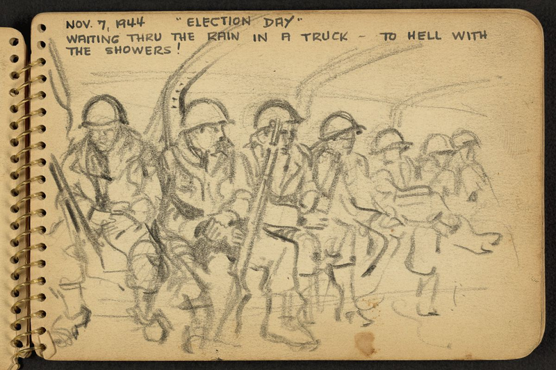 Illustration for article titled The Sketchbooks of Victor Lundy